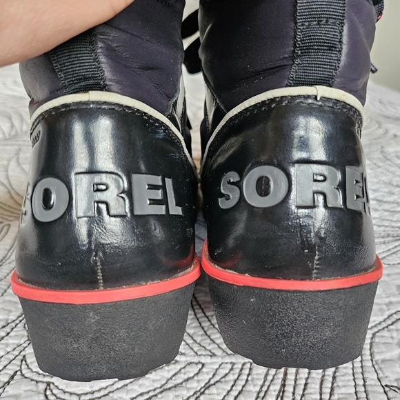 GUC Sorel Tivoli 2 Winter Snow Boot Black Women 6 - Picture 13 of 16